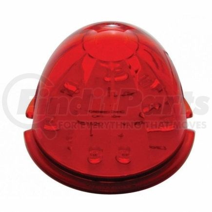 39732B by UNITED PACIFIC - Truck Cab Light - 17 LED Dual Function Watermelon, Red LED/Red Lens