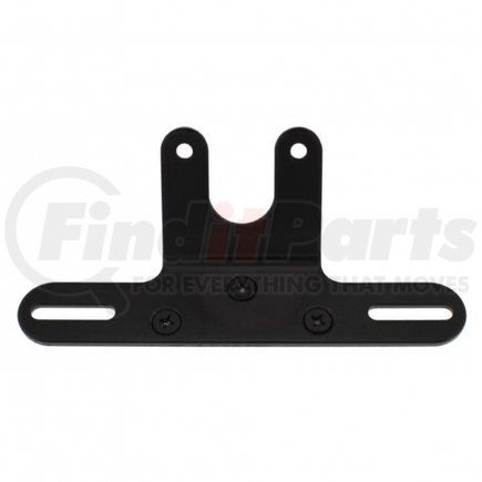 20647 by UNITED PACIFIC - Light Bracket - Black, Fender, for Custom Motorcycles