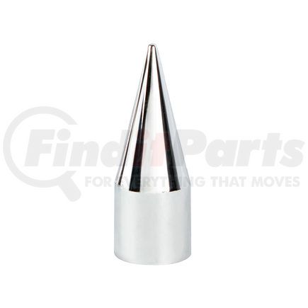 10351B by UNITED PACIFIC - Wheel Lug Nut Cover Set - Chrome, Super Spike Pickup