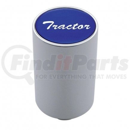 23725 by UNITED PACIFIC - Air Brake Valve Control Knob - "Tractor" 3", Blue Glossy Sticker