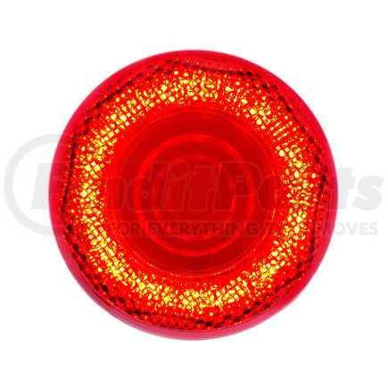 36561 by UNITED PACIFIC - Clearance/Marker Light - Red LED/Red Lens, Mirage Design, 2.5", 12 LED