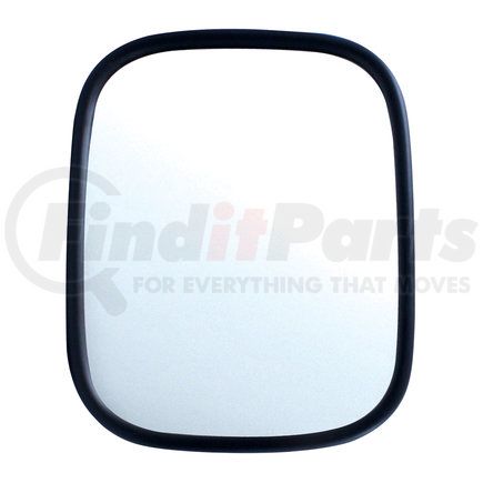C476904 by UNITED PACIFIC - Mirror Head - Black, 6" x 8" Exterior, for 1947-1972 Chevy & GMC Truck