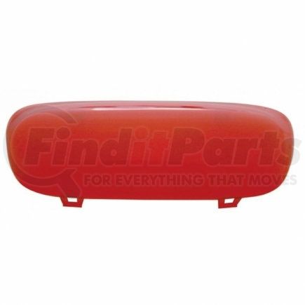 41393 by UNITED PACIFIC - Dome Light Lens - Center, Red, for 2006+ Kenworth