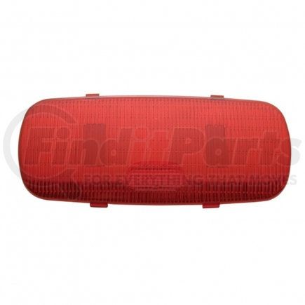 37067 by UNITED PACIFIC - Dome Light Lens - Center, Red, for 2006+ Peterbilt