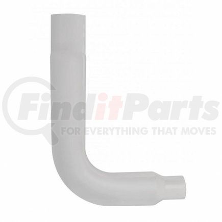E90-75-3524 by UNITED PACIFIC - Exhaust Elbow - Chrome, 90 Degree, 7" to 5" O.D., 35" x 24"