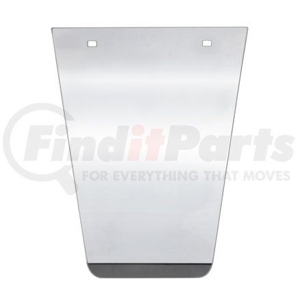 21430 by UNITED PACIFIC - Mud Flap Bracket - Anti-Sail Plate, Plain, Stainless