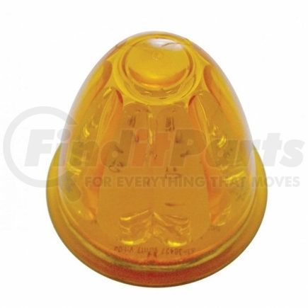 38427 by UNITED PACIFIC - LED Marker Light - Assembly, 11 LED, Amber Lens/Amber LED, Watermelon Design