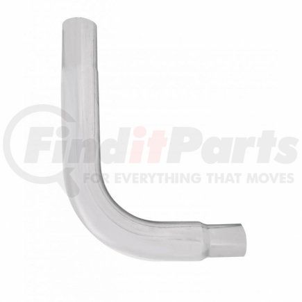 E90-65-3524 by UNITED PACIFIC - Exhaust Elbow - Expanded, Chrome, 90 Degree, Reduce 6" O.D To 5" O.D. - 35" x 24"