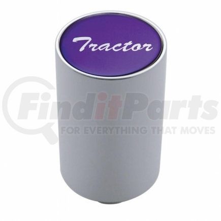 23727 by UNITED PACIFIC - Air Brake Valve Control Knob - "Tractor" 3", Purple Glossy Sticker