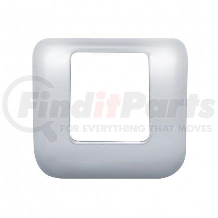 41974 by UNITED PACIFIC - Trailer Brake Handle Base Cover - Chrome, Plastic, for Freightliner