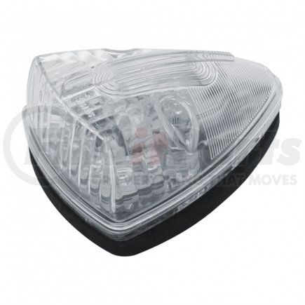 38450 by UNITED PACIFIC - Truck Cab Light - 13 LED Pickup/SUV, Amber LED/Clear Lens