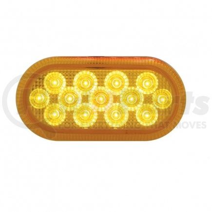 39725B by UNITED PACIFIC - Reflector - 13 LED, Dual Function, Amber LED/Amber Lens