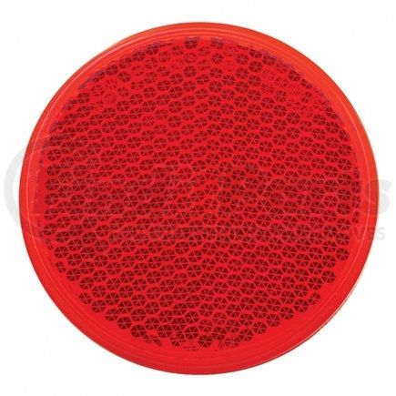 30726 by UNITED PACIFIC - Reflector - 2 3/16" Round, Quick Mount, Red