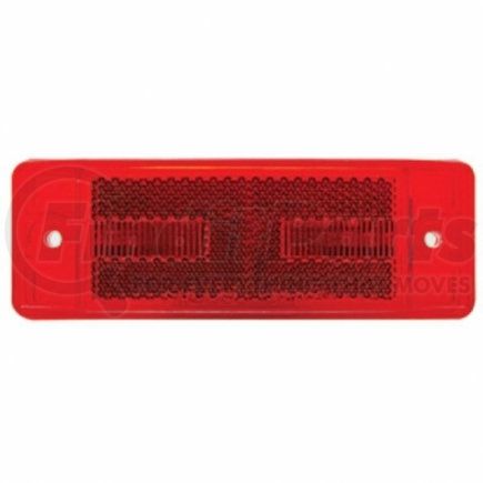 38259 by UNITED PACIFIC - Clearance Light - Rectangular Light, 8 LED, Red LED/Red Reflex Lens