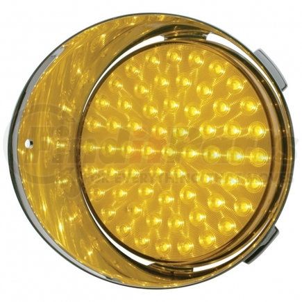 39902 by UNITED PACIFIC - Daytime Running Light - LH, 61 LED, Amber LED/Amber Lens, for Freightliner