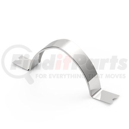 C5406 by UNITED PACIFIC - Tail Light Divider Strap - Stainless Steel, for 1954 Chevy Passenger Car