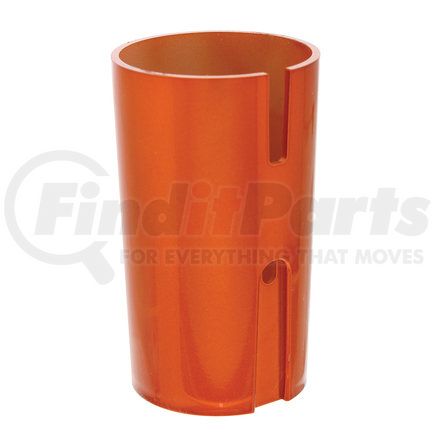 70581 by UNITED PACIFIC - Manual Transmission Shift Shaft Cover - Gearshift Knob Cover, Lower, Cadmium Orange