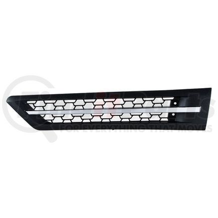 42871 by UNITED PACIFIC - Hood Scoop - White, LED, Plastic, for 2018-2022 Freightliner Cascadia