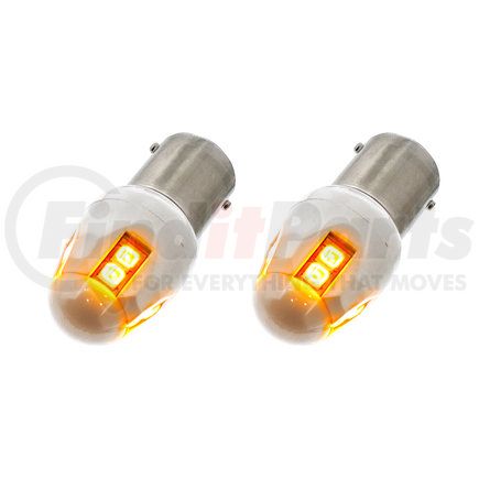 38899 by UNITED PACIFIC - Turn Signal Light Bulb - High Power 8 LED 1156 Bulb, Amber