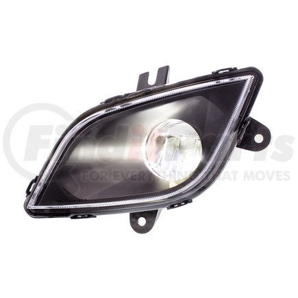 32898 by UNITED PACIFIC - Fog Light - "Blackout" High Power LED, Driver Side, for 2018-2021 Freightliner Cascadia