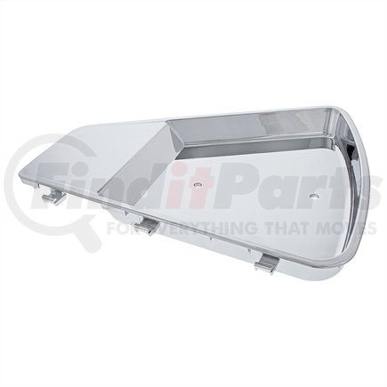 42829 by UNITED PACIFIC - Dash Top Tray - Chrome, Plastic, with OE Style J-Hooks, for 2018-2022 Volvo VNL