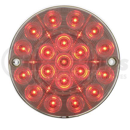 CTL8010C by UNITED PACIFIC - Tail Light - 19 LED, with Clear Outer Lens, for 1980-1982 Chevy Corvette