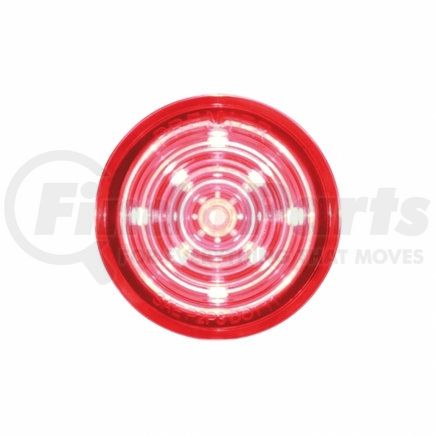 36866B by UNITED PACIFIC - Auxiliary Light - 9 LED Dual Function Mini Bullet Light Insert, Red LED/Red Lens