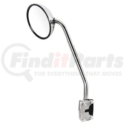 42842 by UNITED PACIFIC - Hood Mirror - LH, Chrome, for Kenworth T680