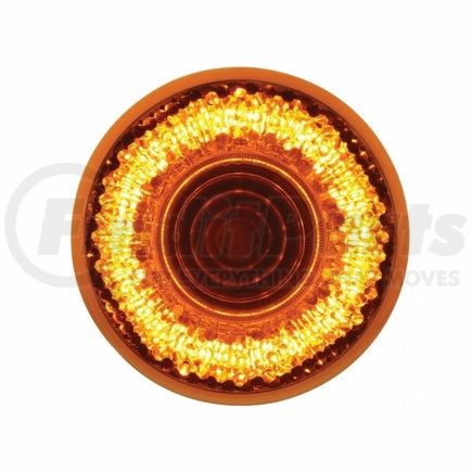 36524 by UNITED PACIFIC - Clearance/Marker Light, Amber LED/Amber Lens, Mirage Design, 2", 9 LED