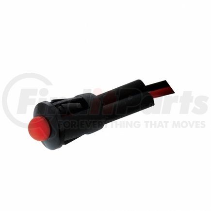 36520B by UNITED PACIFIC - Dash Indicator Light - Single LED, Snap-In, Red
