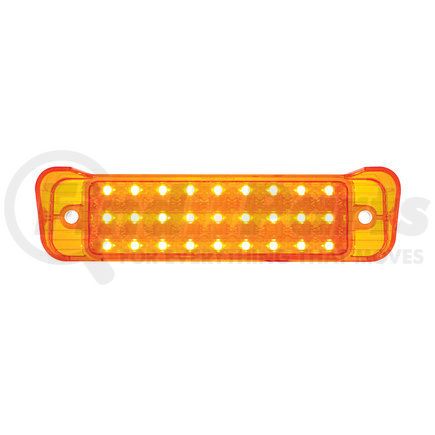 CPL6701LED by UNITED PACIFIC - Parking Light Lens - 27 LED, Amber, for 1967 Chevy Impala