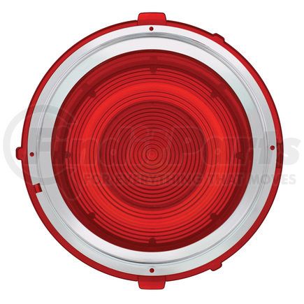 110099 by UNITED PACIFIC - Tail Light Lens - Driver Side, for 1970-73 Chevrolet Camaro