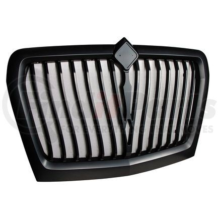 21335 by UNITED PACIFIC - Grille - Black, with Bug Screen, for 2017-2020 International LT