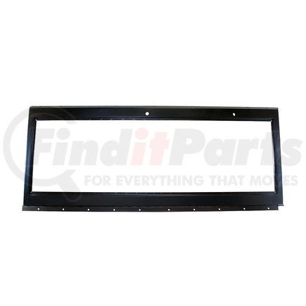 110397 by UNITED PACIFIC - Windshield Frame - 16-Gauge Steel, Black EDP Coated, for 1966-1977 Ford Bronco
