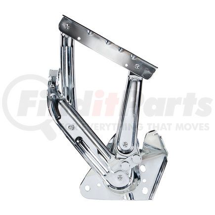 110898 by UNITED PACIFIC - Hood Hinge - Chrome, for 1967-1972 Chevrolet and GMC Truck