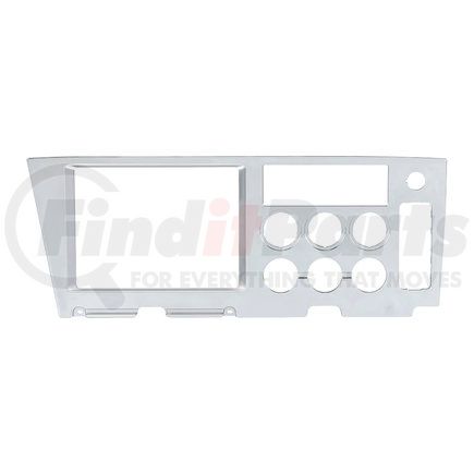 42441 by UNITED PACIFIC - Dashboard Panel - Upper Center, Chrome, Plastic, For 2018-2023 Freightliner Cascadia