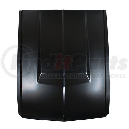 110648 by UNITED PACIFIC - Hood - Eleanor Style Steel Hood For 1967-68 Ford Mustang Coupe - Convertible - and Fastback