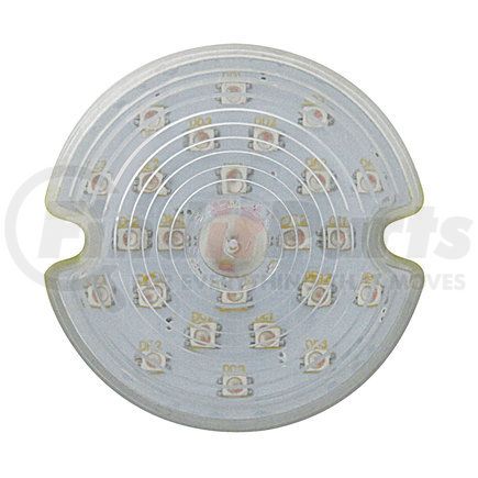 CPL5362C by UNITED PACIFIC - Parking Light - Front, 25 LED, Amber LED/Clear Lens, for 1953-1962 Chevrolet Corvette