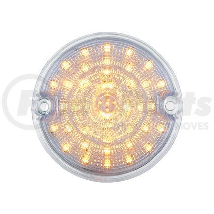 CPL5557C by UNITED PACIFIC - Parking Light - 39 LED, Amber LED/Clear Lens, for 1955-1957 Chevrolet Truck