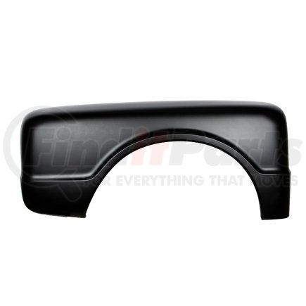 110915 by UNITED PACIFIC - Fender - Rear, Steel, Black EDP, w/o Side Marker Cutout, For 1967 Chevy & GMC Stepside Truck