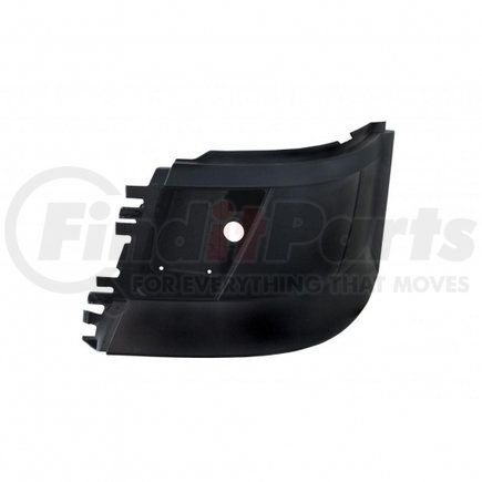 20958 by UNITED PACIFIC - Bumper End - LH, Screw Mount, with Fog Light Hole, for Volvo