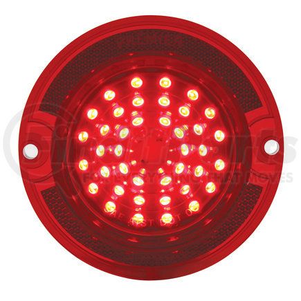 CTL6301LED by UNITED PACIFIC - Tail Light Lens - 40 LED, Red, for 1963 Chevy Impala