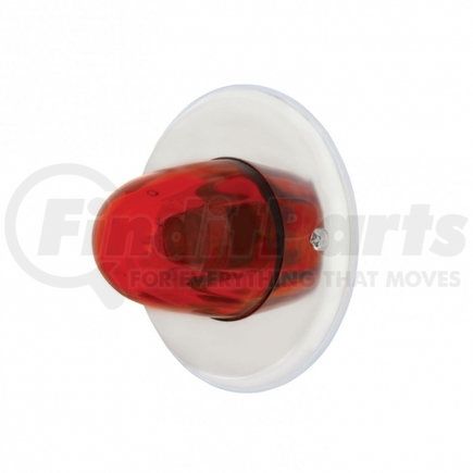 20490 by UNITED PACIFIC - Incandescent Marker Light - Small, 23 Watts, Glass/Amber Lens, Watermelon Design