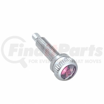 23876B by UNITED PACIFIC - Dash Panel Screw - Bulk, Short, with Purple Crystal, for Navistar and International