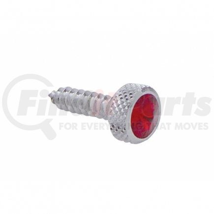 23885 by UNITED PACIFIC - Dash Panel Screw - Dash Screw, Upper, with Red Diamond, for Kenworth