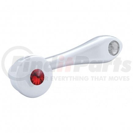 24020 by UNITED PACIFIC - Window Crank Handle - with Slot Adaptor, Red Diamond