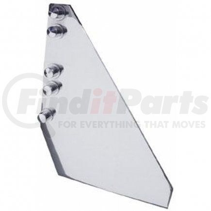 28151 by UNITED PACIFIC - Side Step Plate - Stainless Steel, for Kenworth
