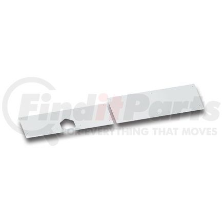 29133 by UNITED PACIFIC - Tool Box Panel - Stainless Steel, for 1993-2007 Peterbilt 378/379
