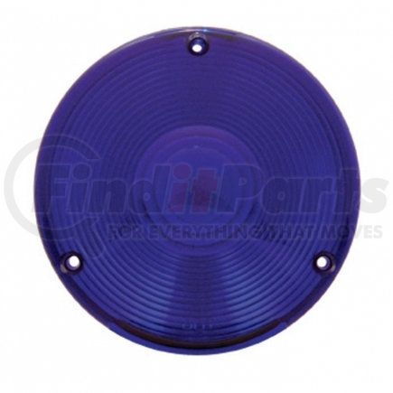 30244 by UNITED PACIFIC - Turn Signal Light Lens - Blue