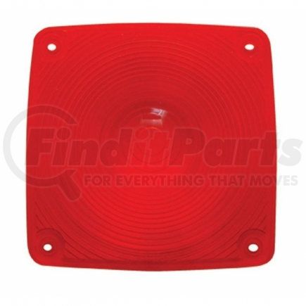 32068 by UNITED PACIFIC - Turn Signal Light - Square, Double Face Light Lens, Red